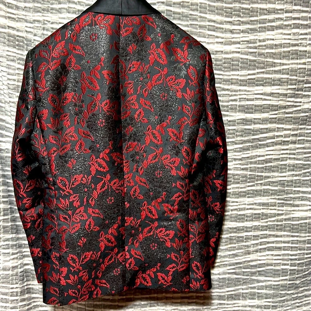 Men tuxedo jacket with bow tie